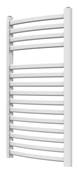 Vogue Curvee 800 x 500mm Arched Crossbar Towel Rail - Dual Fuel (White) MD050 MS0800500WH-HE