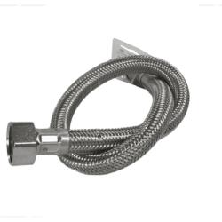 VIVA 1/2" x 15mm Flexi Hose Tap Connector Basin with Isolator Valve 500mm BSP - SSH2/A