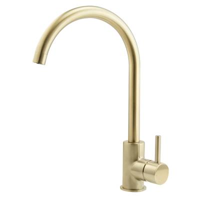 Highlife Blackford Single Lever Sink Mixer Brushed Brass 14531R
