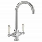 Highlife Melrose Twin Lever Sink Mixer Chrome 14831