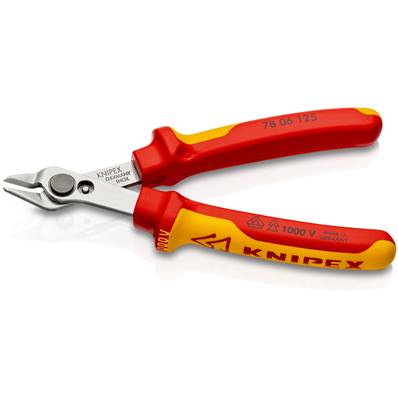An image of Knipex Electronic Super Knips Insulated Multi-component Grips Vde 125mm 78 06 12...