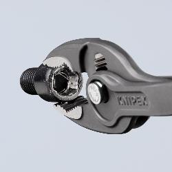 Knipex TwinGrip Front & Side Gripping Pliers Plastic Coated Grey Atramentized 200mm 82 01 200