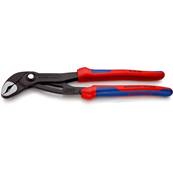 Knipex Cobra High-Tech Water Pump Pliers Multi-component Grips Grey Atramentized 300mm 87 02 300