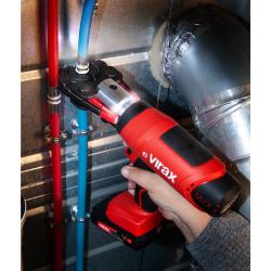 Virax Cordless M2X Press Machine, 15, 22, 28mm with Battery and Charger 990978