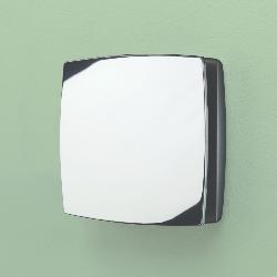 HIB Breeze Wall Mounted Bathroom Fan with Timer Chrome 32800