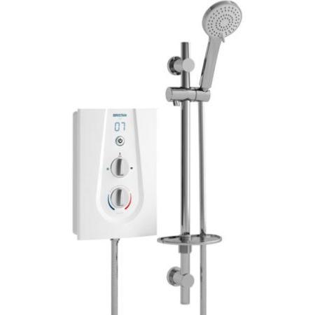 Bristan JOY Thermosafe Electric Shower White - 8.5kW JOYT385 W
