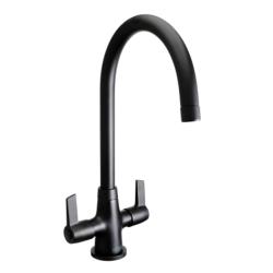 Bristan Echo Easyfit Mono Sink Mixer Black EC SNK EF BLK
