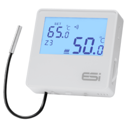 ESI Controls Wireless Battery Powered Cylinder Thermostat ESCTP-RF