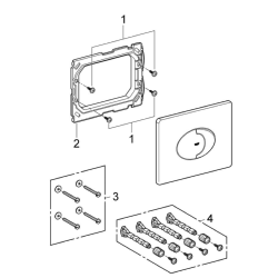 Grohe Skate Air Flush Plate 38506000