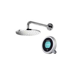 Aqualisa Concealed Digital Shower Q-Q Digital with Fixed Wall Head QTC.01.FW.GP
