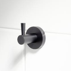 Bristan Round Hook Brass Black RD HOOK BLK