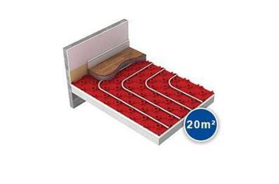 Polypipe Room Packs 20m² Red Panel Room Pack (Wired Control) SO20ZC