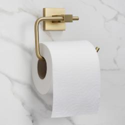 Bristan Square Toilet Roll Holder Brushed Brass SQ ROLL BB