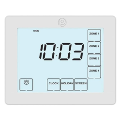 Polypipe Underfloor 4 Channel Time Clock UFHTIME4W
