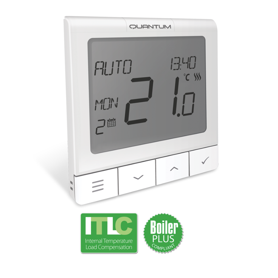 Salus Quantum HW Boiler Programmable Thermostat WQ610