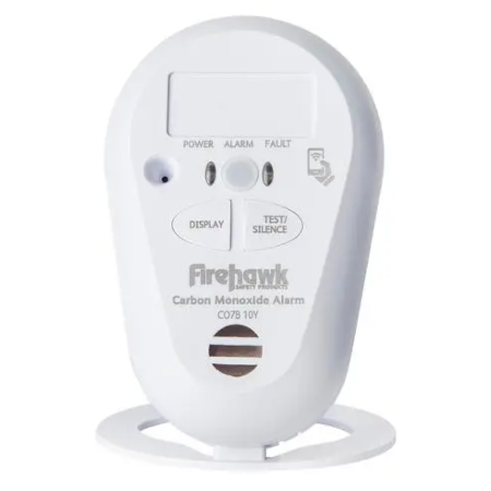 Firehawk CO Alarm Long-life Sealed-in Battery CO7B-10Y
