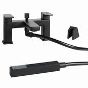 Highlife Fife Black Bath Shower Mixer 12525B