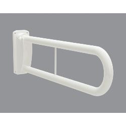 Bathex Double Arm Hinged Support Rail - White 33800