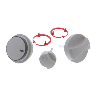 An image of Vaillant Knobs Grey (pack of 3) 20048969