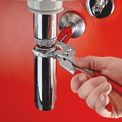 Knipex Siphon and Connector Pliers with Exchangeable Plastic Jaws Chrome-plated 250mm 81 13 250