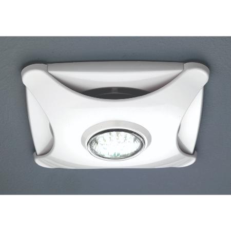 HIB Air-Star Bathroom Ceiling Fan with LED Lights White 31900