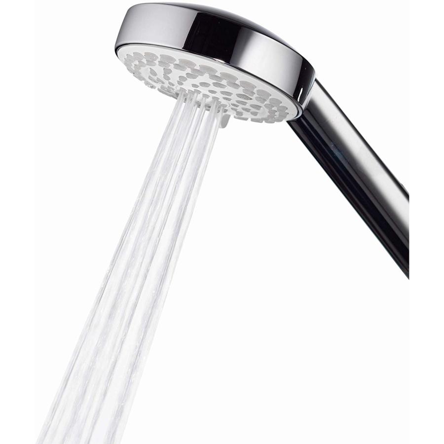 Aqualisa 90 mm shower head chrome 4 spray 628101