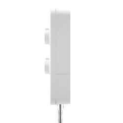 Aqualisa E2 APL Electric Shower with 3 Mode Handset 8.5kW Multifit in White E2W85