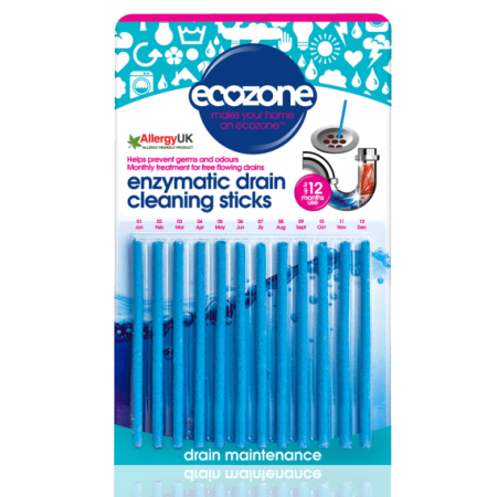 An image of Ecozone Drain Cleaning Sticks 12 Pieces