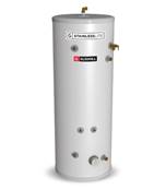 Gledhill StainlessLite Plus Unvented Solar Heat Pump 180L Hot Water Cylinder PLUHP180S