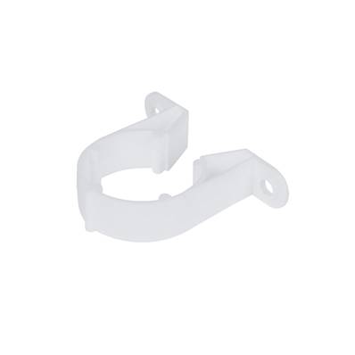 An image of Pipe Clips 32mm White Bright Pwpc32wb