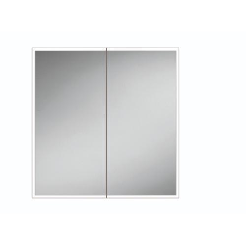 HIB Qubic 80 LED Aluminium Mirror 46600