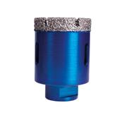 Vacuum Brazed Diamond Tile Drill Bit 45mm - Slotted Barrel (M14 Fit) XCEL Grade TDXCEL45