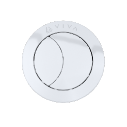 Viva Gloss White Uni Button (For Skylo Flush Valves) UNI/SBW