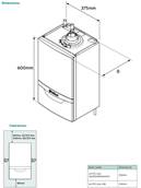 Vaillant ecoTEC Plus 430 Regular Boiler with Standard Flue Kit 0010021224+0020219517