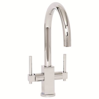 Highlife Crail Twin Lever Sink Mixer Chrome 13931