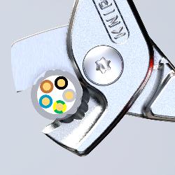 Knipex StepCut Cable Shears Insulated VDE Chrome-plated Multi-component Grips 160mm 95 16 160