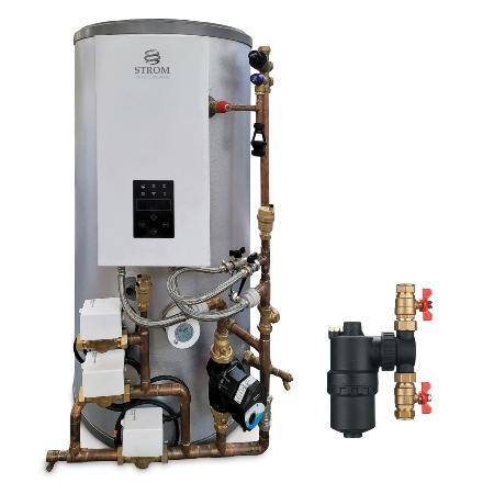 An image of Strom All in One 14.4Kw Single Phase Heat Only boiler with Filter & 170L Preplum...
