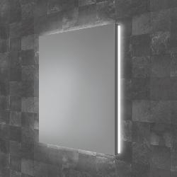 HIB Atrium 50 Semi-Recessed LED Aluminium Mirror Cabinet 53000
