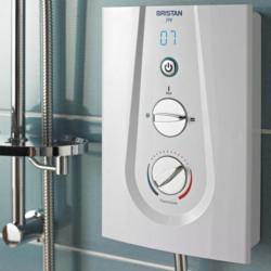 Bristan JOY Thermosafe Electric Shower White - 9.5kW JOYT395 W