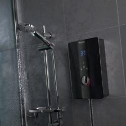 Bristan BLISS 3 Electric Shower 10.5kW Black BL3105 B