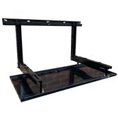 DiversiTech Easy Fit Condensate Tray 1420mm Black CCTM-1420-BL