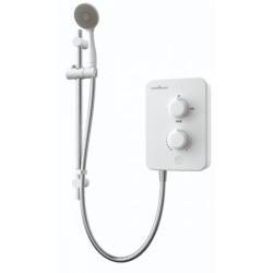 Gainsborough Slim Mono Electric Shower White 9.5kw GSM95