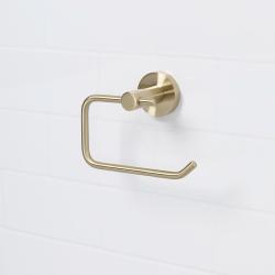 Bristan Round Toilet Roll Holder Brushed Brass RD ROLL BB
