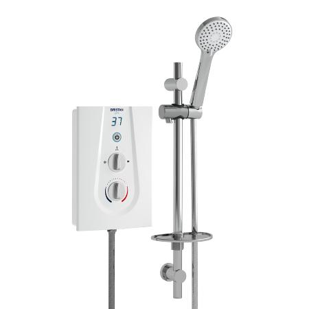 Bristan GLEE 3 Electric Shower 9.5kW White GLE395 W