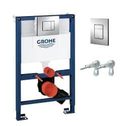 GROHE 38773000 Rapid SL Cosmo 3-in-1 Pack for WC Frame