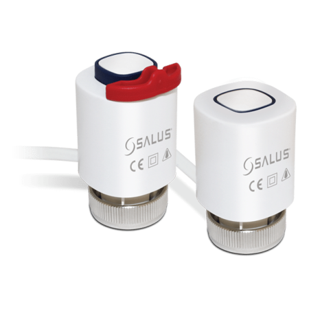 An image of Salus Thermal actuator for energy-saving rules of surface heating - and cooling ...