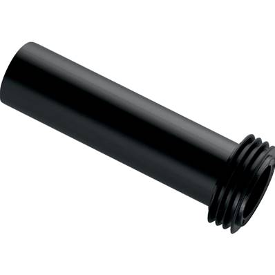 Geberit Flush Bend Extension with Sleeve - Black 152.434.16.1