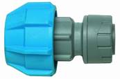 Polypipe PolyFast MDPE Polyfast Adaptor 15mm x 25mm (Cold Water Only) PB422515