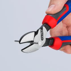 Knipex High Leverage Diagonal Cutter with Comfort Handles Black Atramentized 200mm 74 02 200