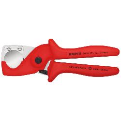 Knipex PlastiCut Cutter for Flexible Hoses and Plastic Conduit Pipes 185mm 90 20 185